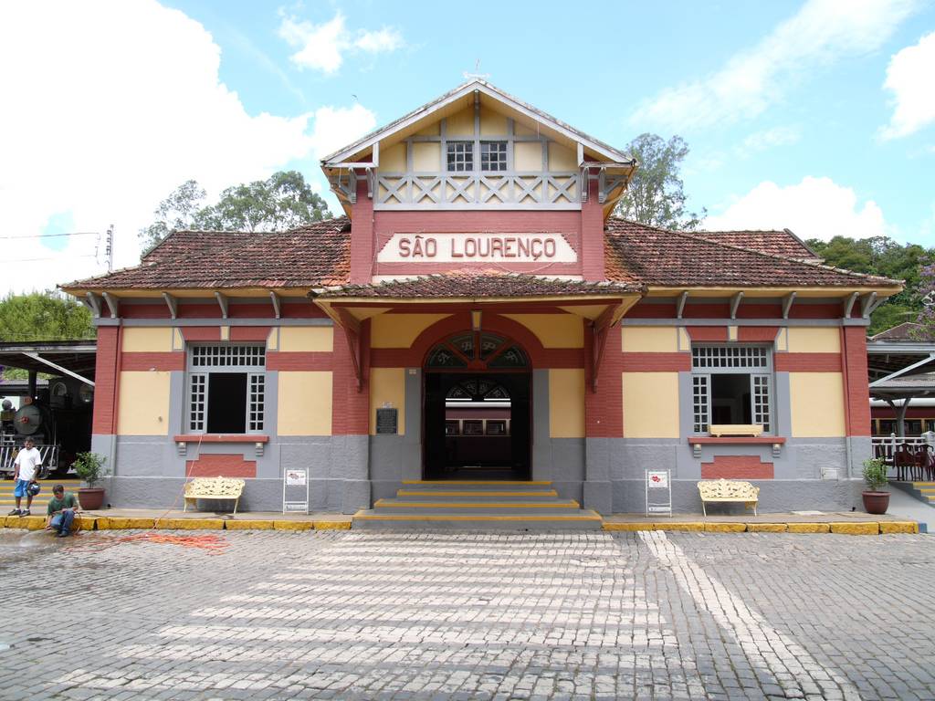 Estação ferroviária de São Lourenço. Foto: Francisco Aragão