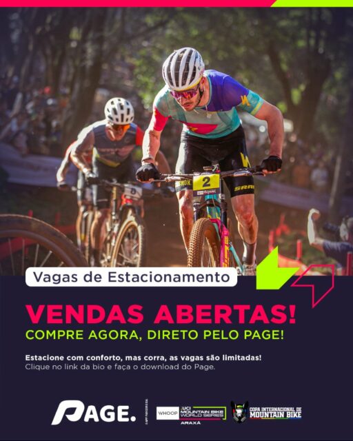 CiMTB e Copa do Mundo têm abertura da venda de estacionamento para eventos em Araxá