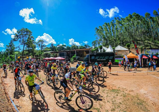 Pista da etapa de Carandaí traz experiência única para amadores no XCO
