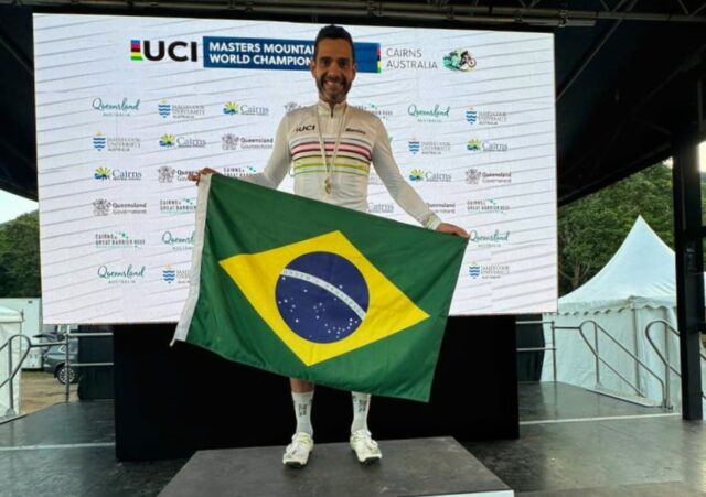 Hexa da CiMTB, Rubens Valeriano é campeão mundial na Austrália