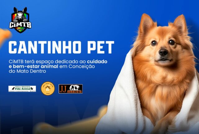 CiMTB terá espaço dedicado ao cuidado e bem-estar animal em Conceição do Mato Dentro