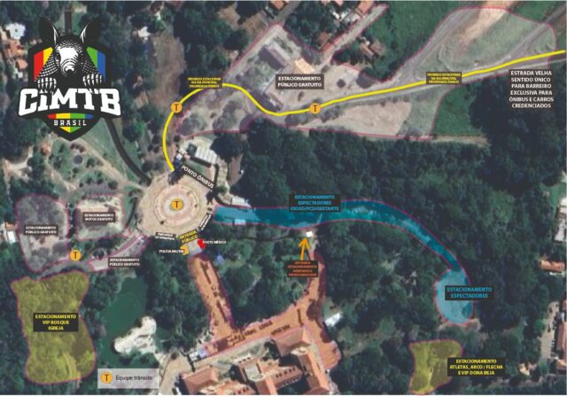 CiMTB Araxá tem estacionamentos pagos e gratuitos na edição de 2026 do evento